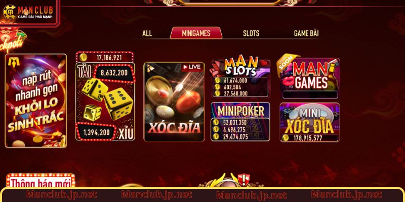 Đặc sản mini game đình đám